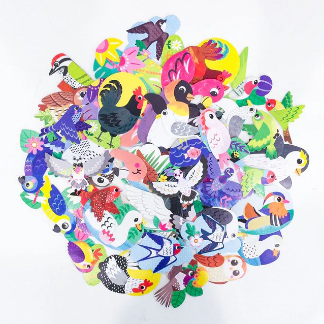 DJECO ステッカー バーズ