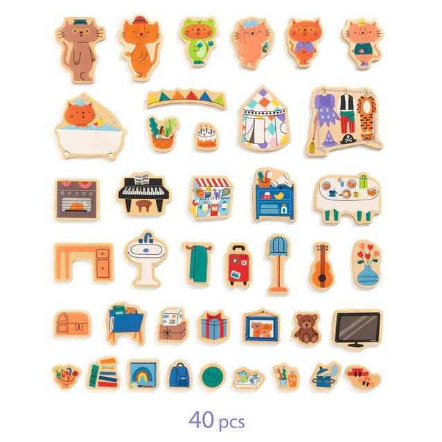 DJECO マグネット イン ザ ハウス