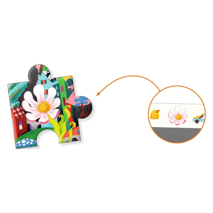 DJECO オブザベーションパズル クレイジータウン 200P