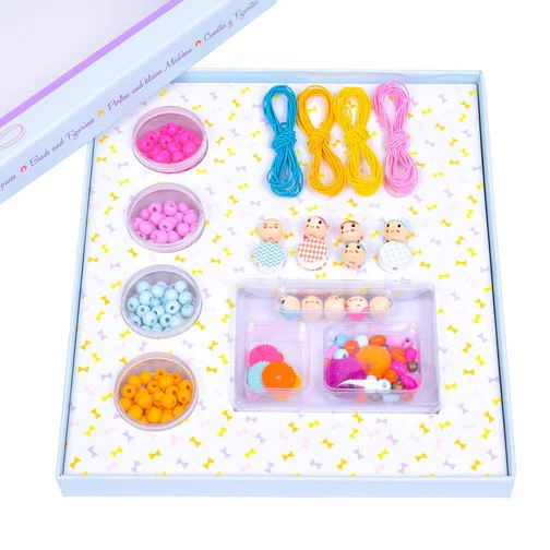 DJECO ビーズアンド フィギュアリネス