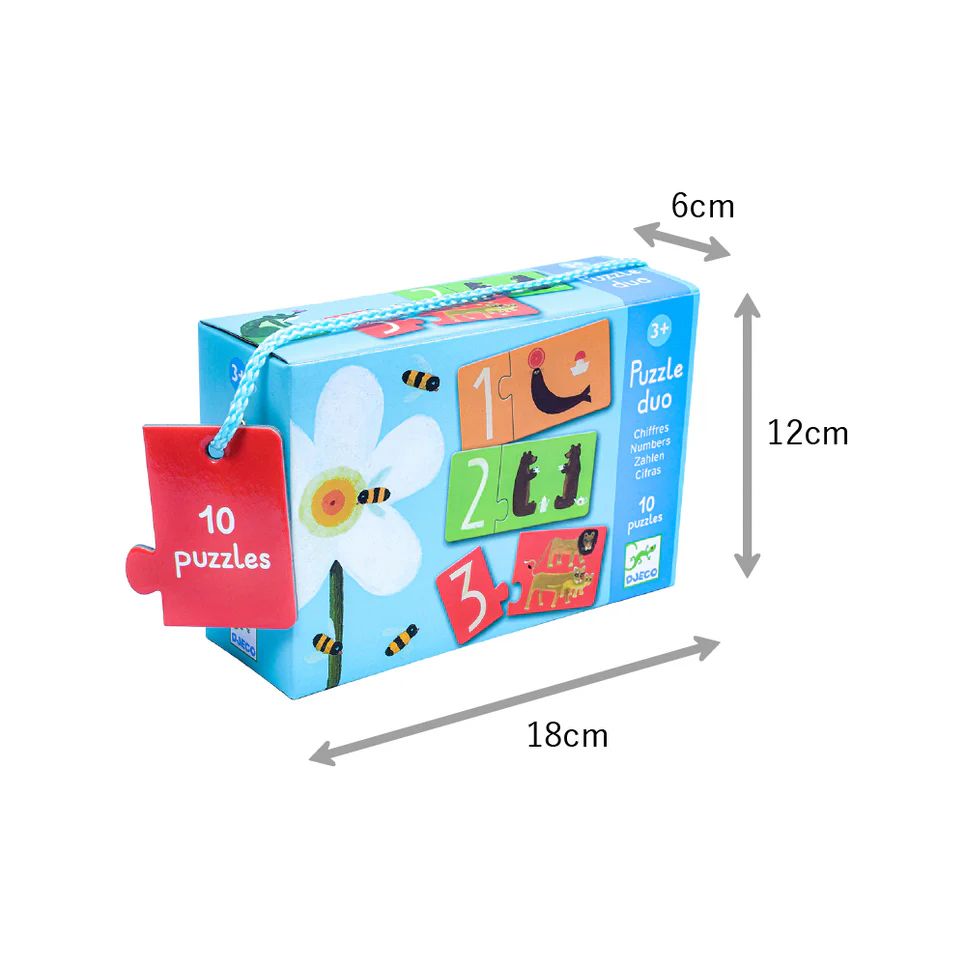 DJECO　パズルデュオ ナンバーズ