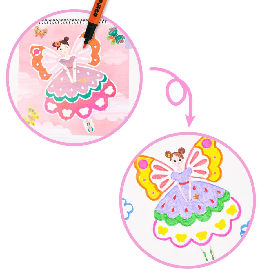 DJECO ステンシル フェアリーズ