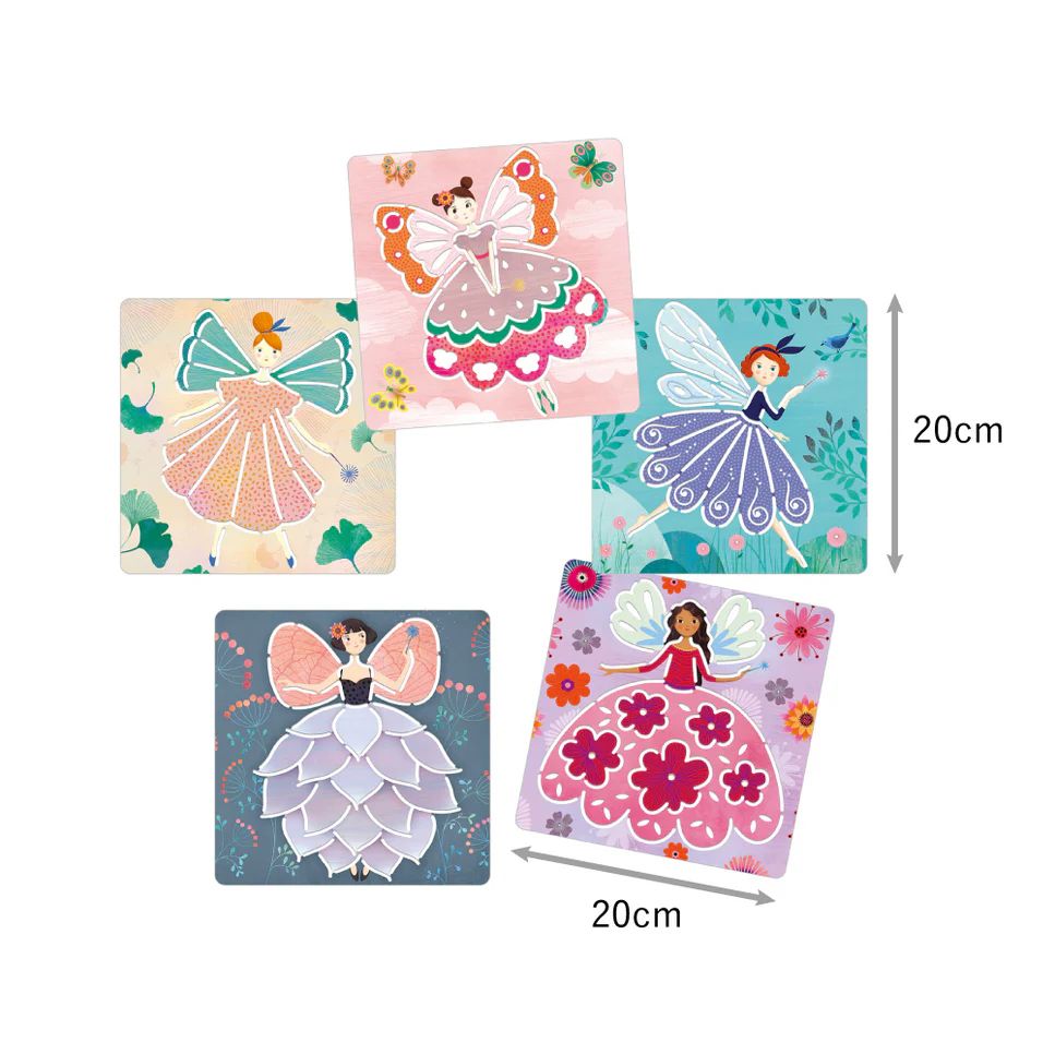 DJECO ステンシル フェアリーズ