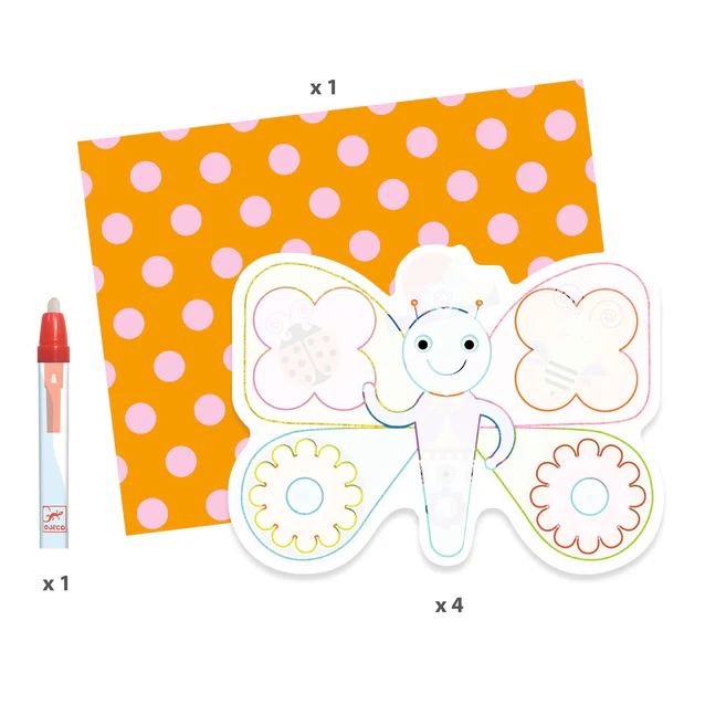 DJECO マジックカラーリング アニマロレン