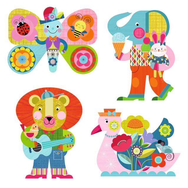 DJECO マジックカラーリング アニマロレン