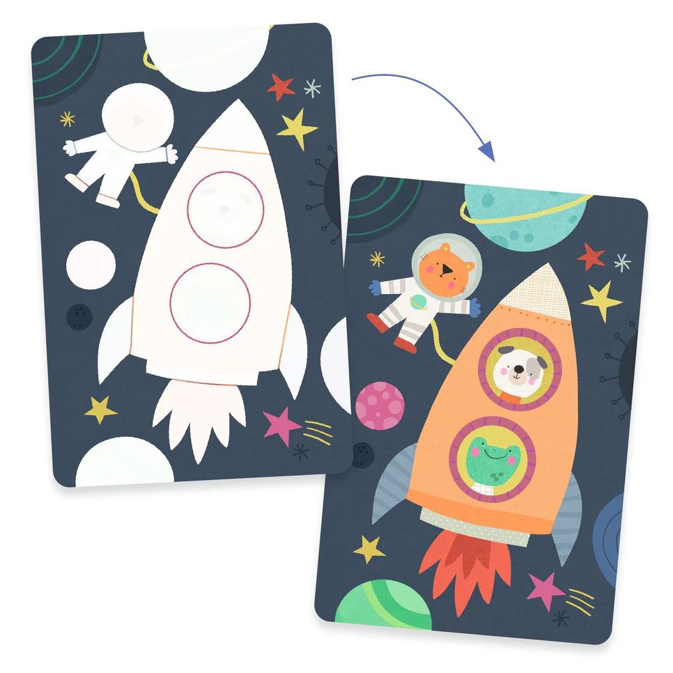 DJECO マジックカラーリング オンザロード