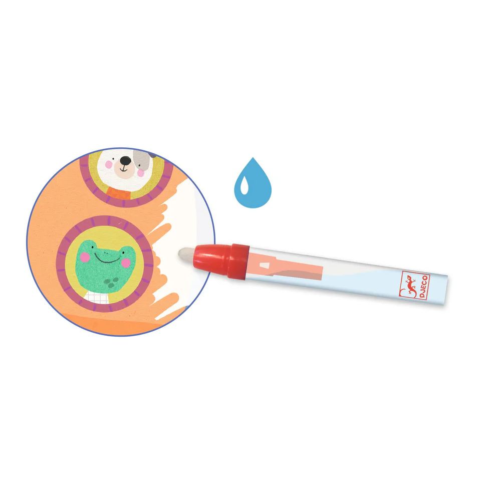 DJECO マジックカラーリング オンザロード