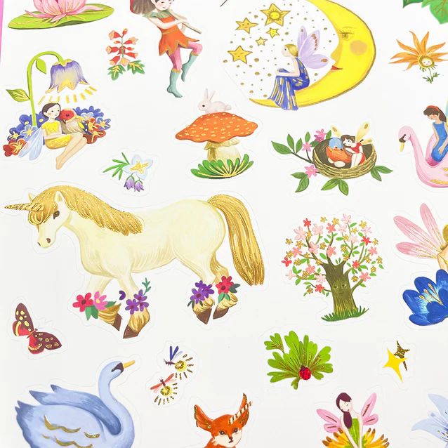 DJECO メタリックシール ファンタジー