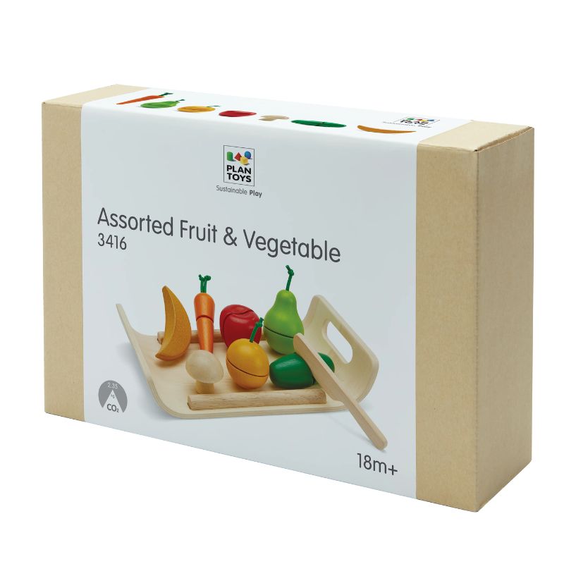 PLAN TOYS フルーツ＆ベジタブル